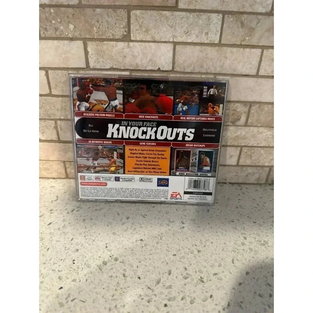Knockout Kings For‎ PlayStation 1 cib